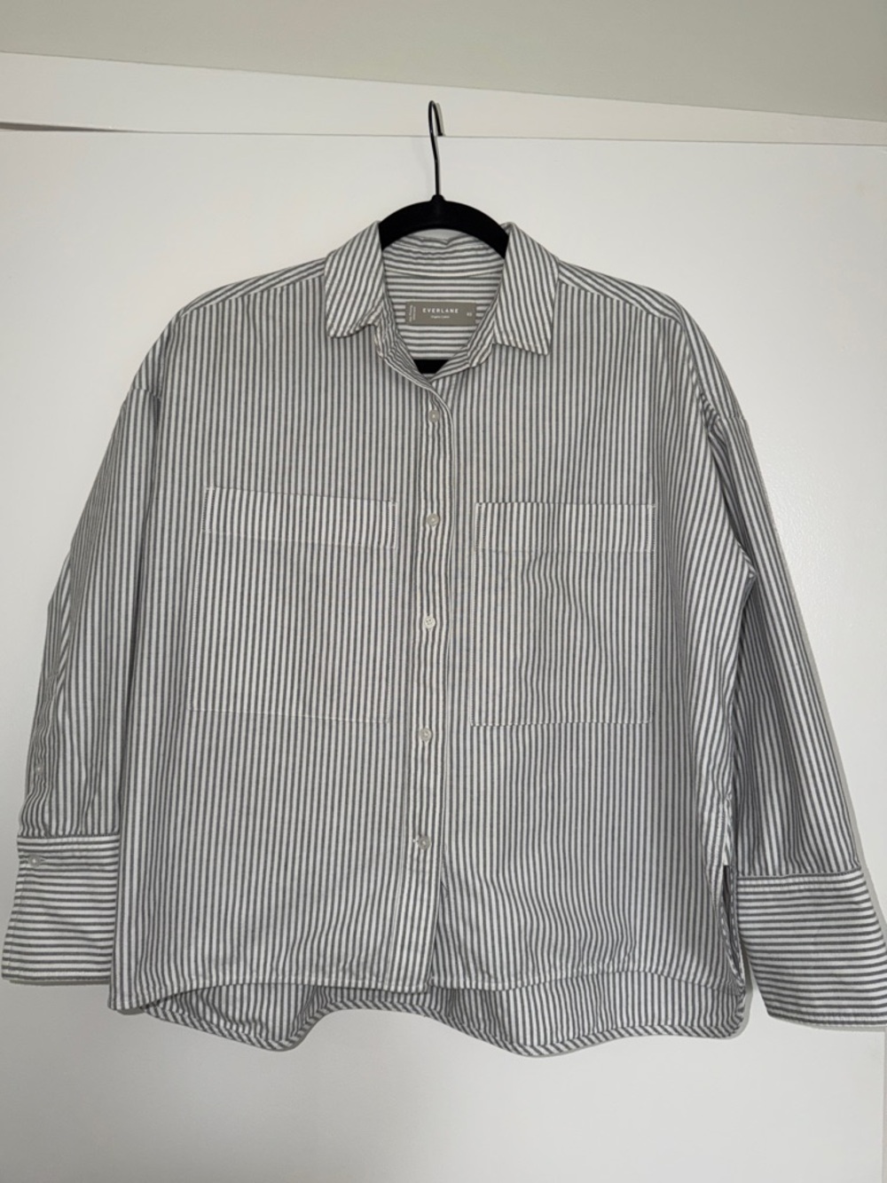 Everlane Striped Button-Up Top